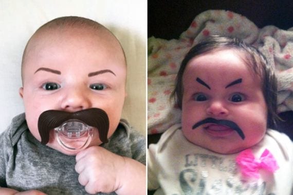 Wij Presenteren U Baby S Met Wenkbrauwen Me To We